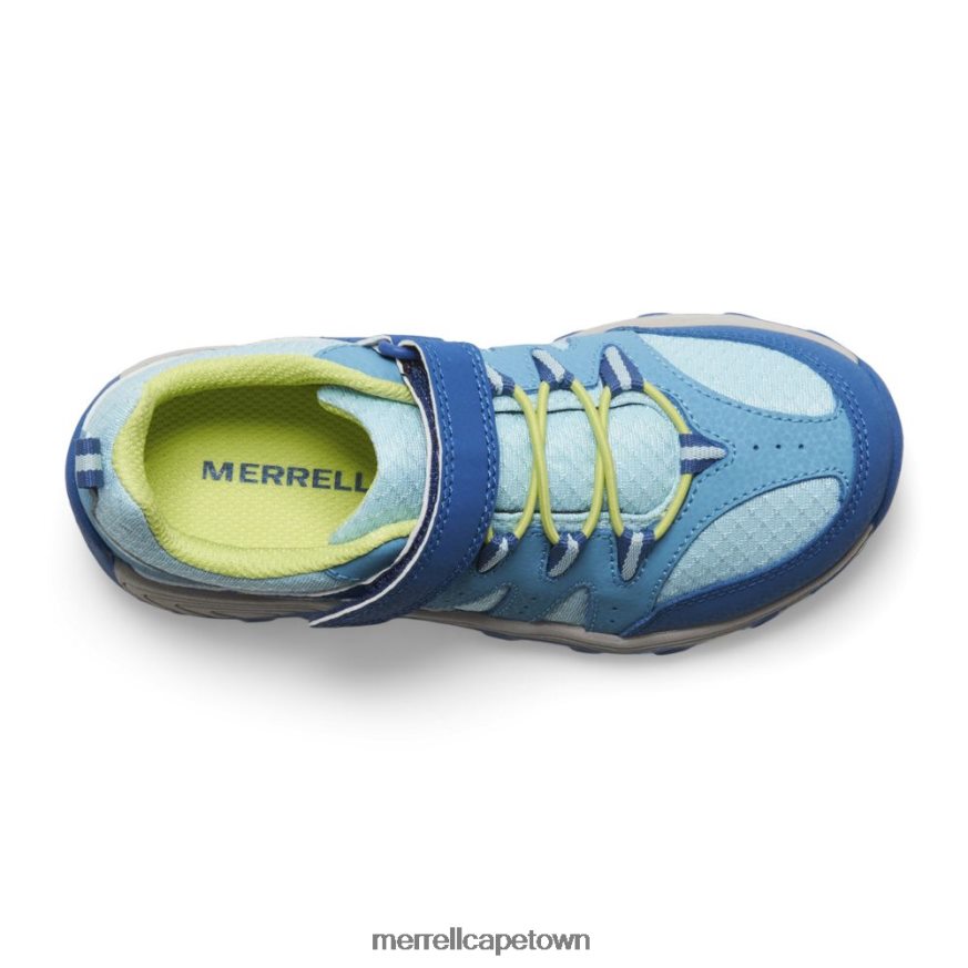 Turq/Lime F60FX21454 Outback Low 2 Sneaker (MK166997) Merrell
