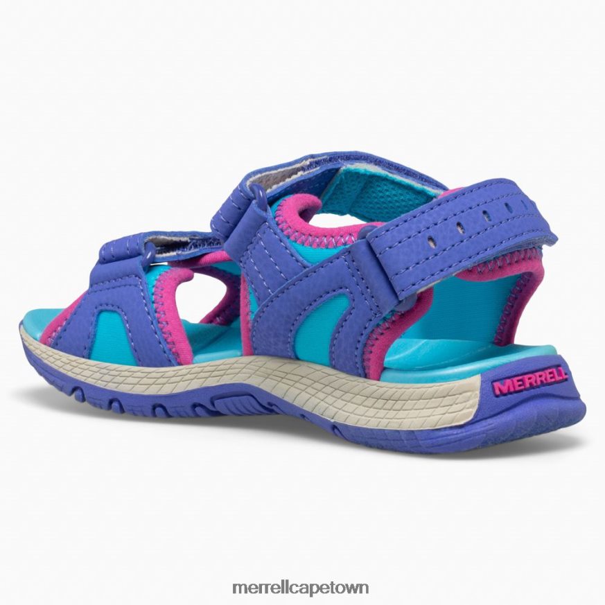 Turq/Purple F60FX21404 Panther Sandal 20 (MK165939) Merrell