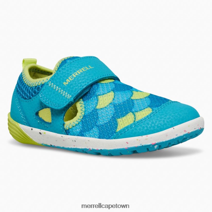 Turquoise/Lime F60FX21394 Bare Steps H2O Sneaker (ML166803) Merrell