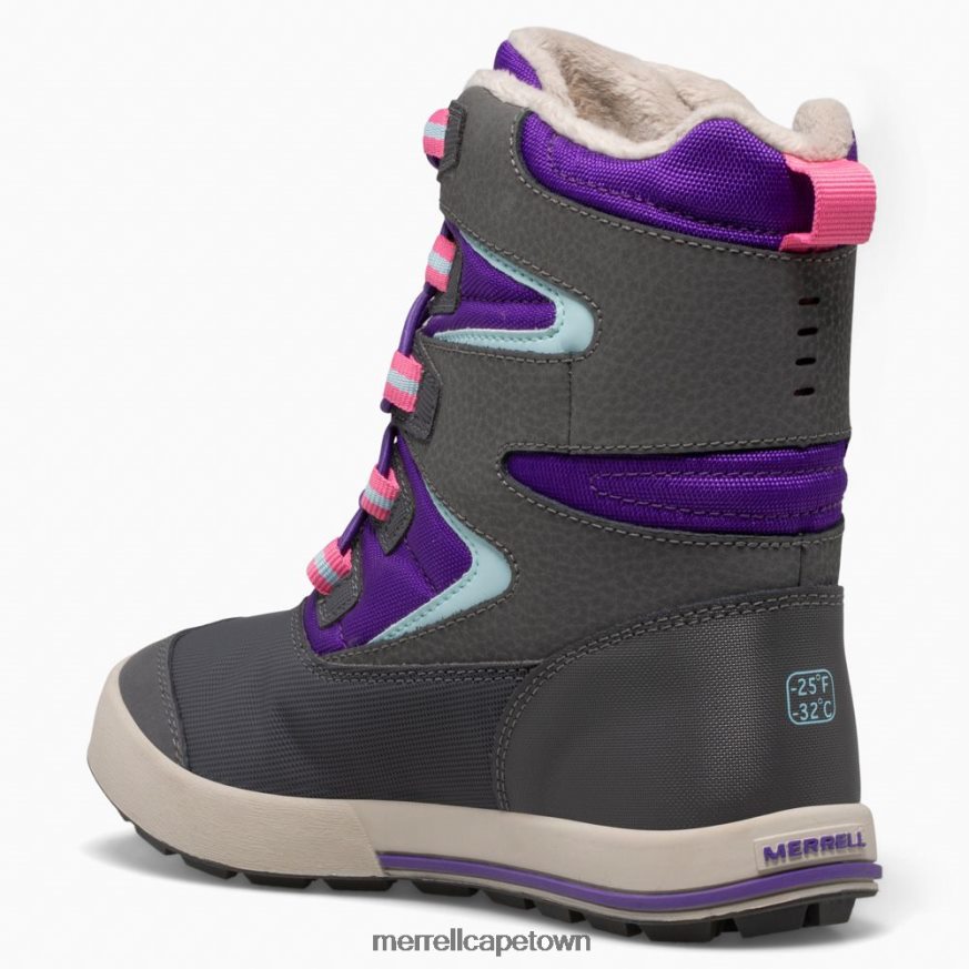 Ultra Violet/Grey F60FX21484 Snow Bank 30 Boot (MK166223K) Merrell