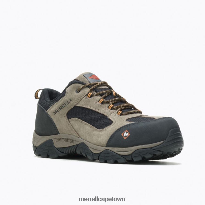Walnut F60FX2385 Moab Onset Waterproof Comp Toe Work Shoe (J099505) Merrell