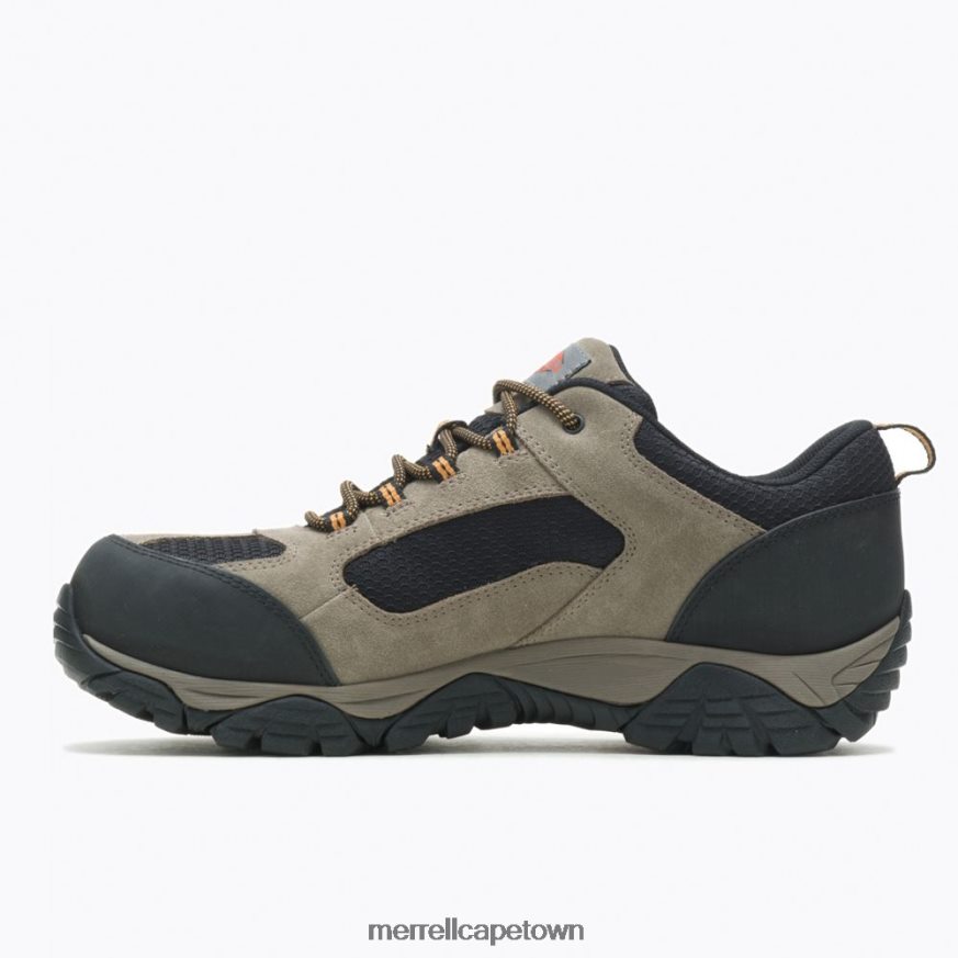 Walnut F60FX2385 Moab Onset Waterproof Comp Toe Work Shoe (J099505) Merrell