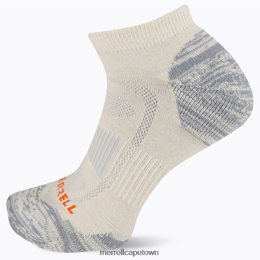 White F60FX2528 Zoned Low Cut Hiker Sock (JSF25749-100) Merrell