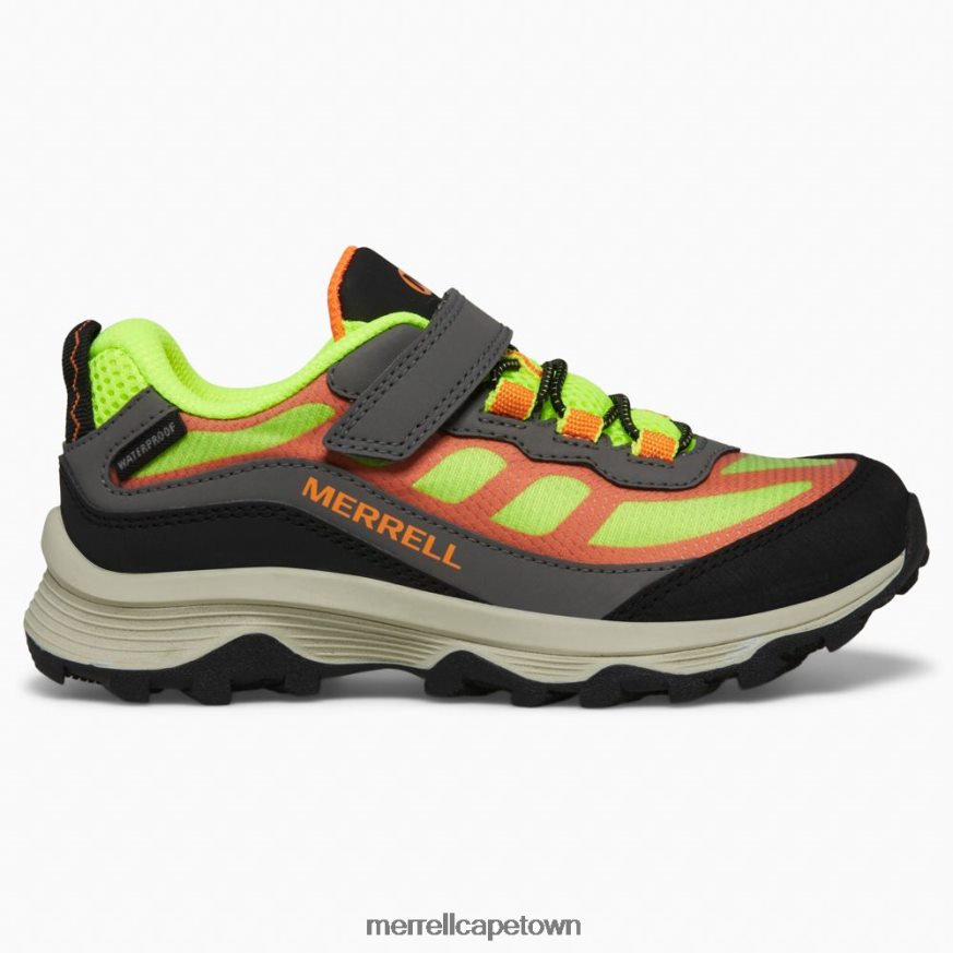 Grey/Hi Viz/Orange F60FX21366 Moab Speed Low A/C Waterproof (MK266774) Merrell