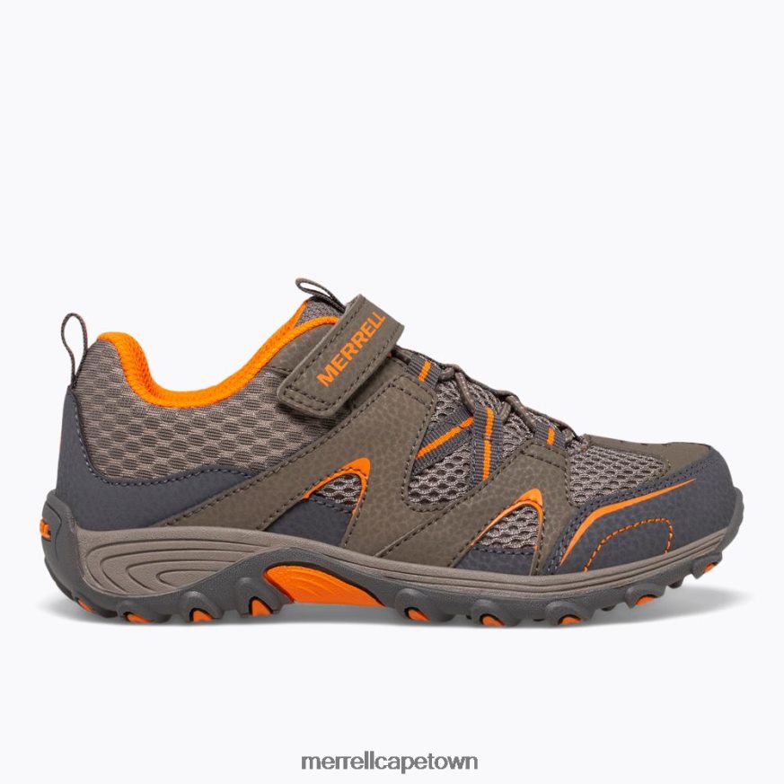 Gunsmoke / Orange F60FX21462 Trail Chaser Shoe (MY57109) Merrell