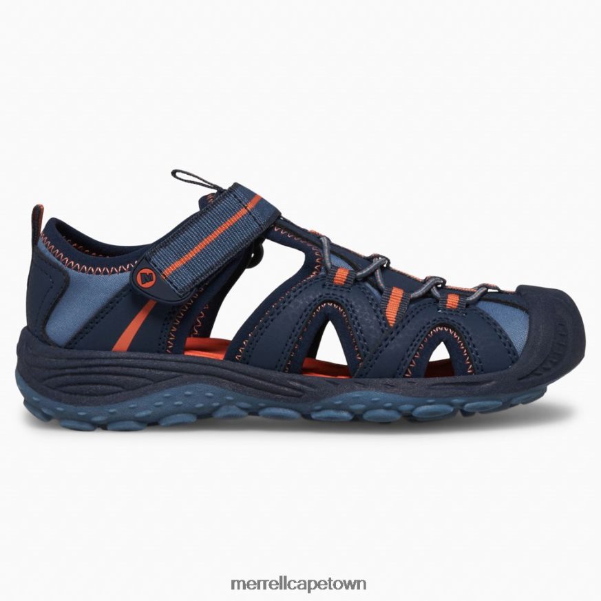 Navy/Orange F60FX21474 Hydro 2 Sandal (MK266972) Merrell