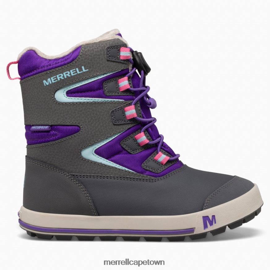 Ultra Violet/Grey F60FX21484 Snow Bank 3.0 Boot (MK166223K) Merrell
