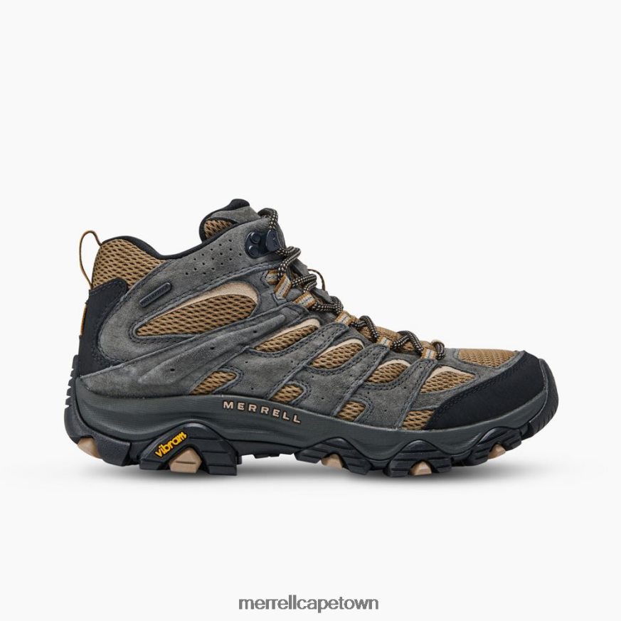 Butternut/Beluga F60FX2217 Moab 3 Mid Waterproof Wide Width (J036269W) Merrell