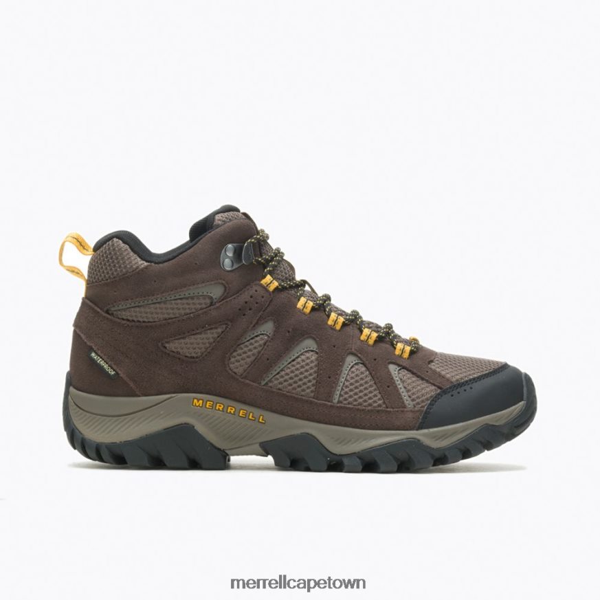 Espresso F60FX2604 Oakcreek Mid Waterproof Wide Width (J036401W) Merrell