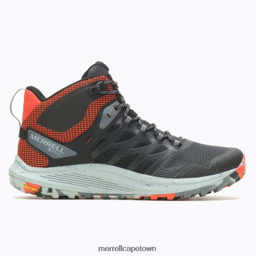 Black/Tangerine F60FX242 Nova 3 Mid GORE-TEX (J067615) Merrell
