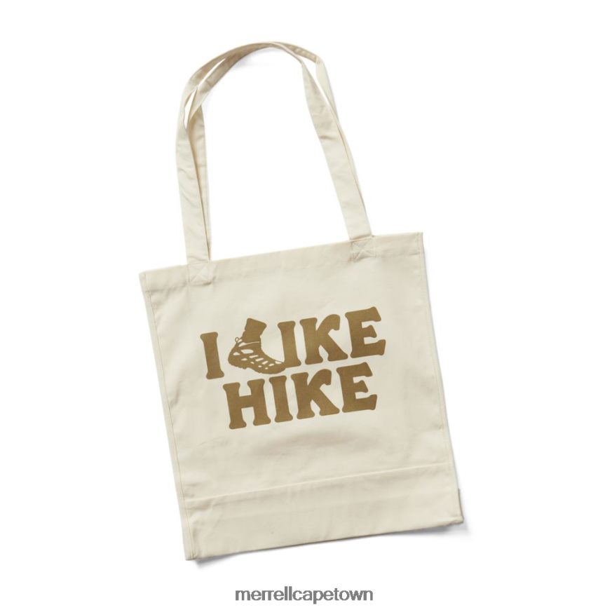 Natural- I Like Hike F60FX2594 Trailhead Canvas Tote Bag (JBF25711-888) Merrell