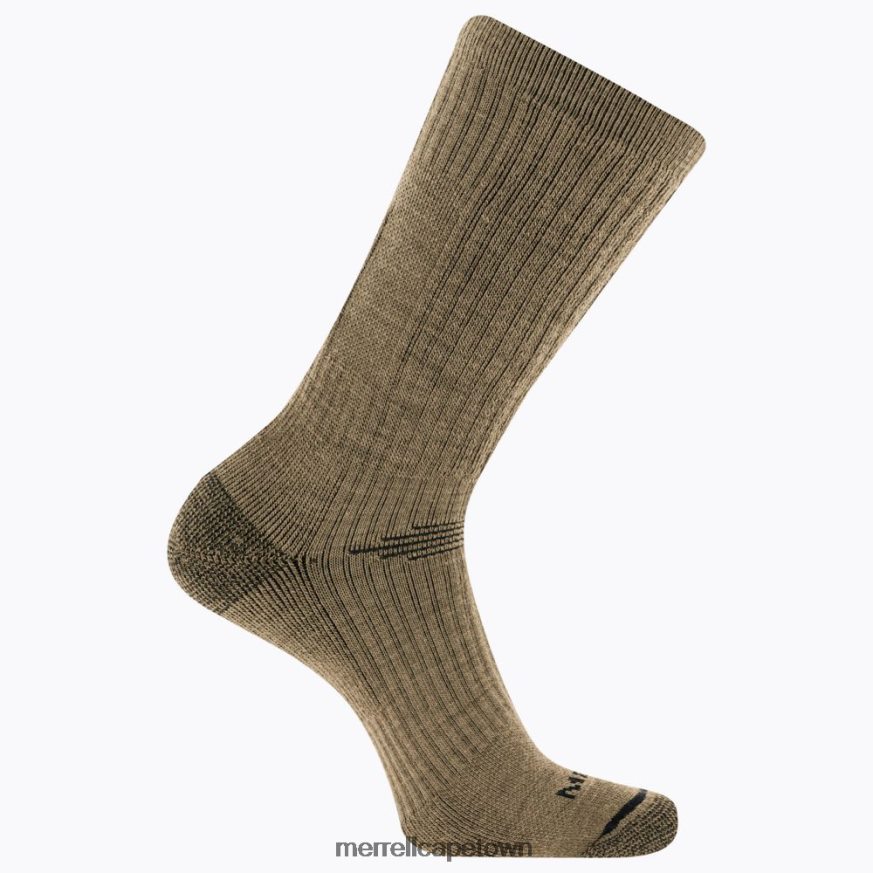Brown F60FX2742 Elite Tactical Crew Sock (JSS26713-239) Merrell