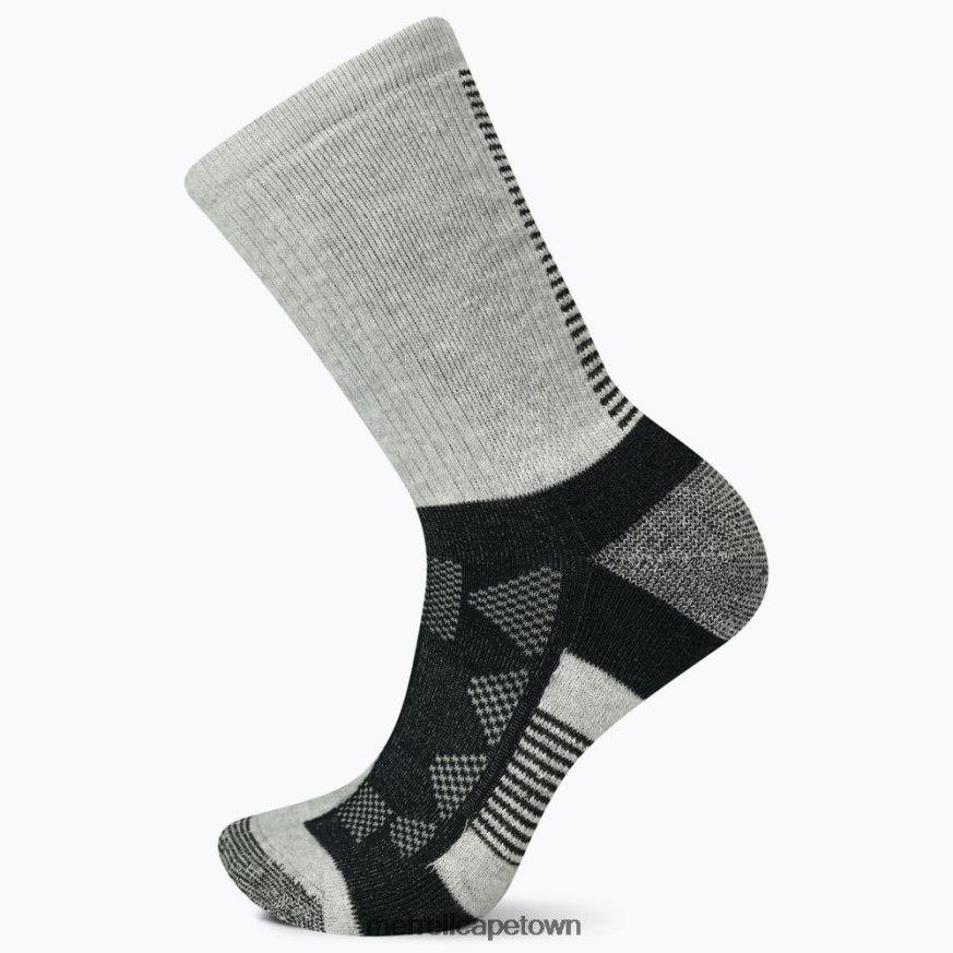 Gray Heather F60FX2228 Moab Speed Crew sock (JSS27016-020) Merrell