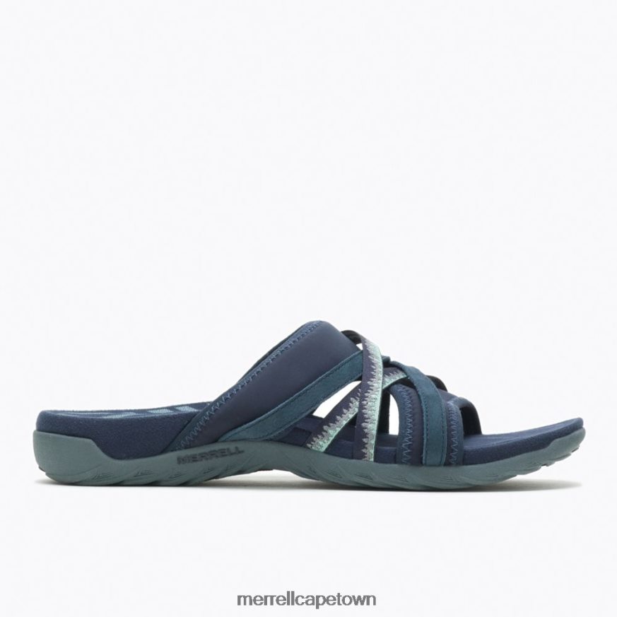Navy F60FX2953 Terran 3 Cush Slide (J002726) Merrell